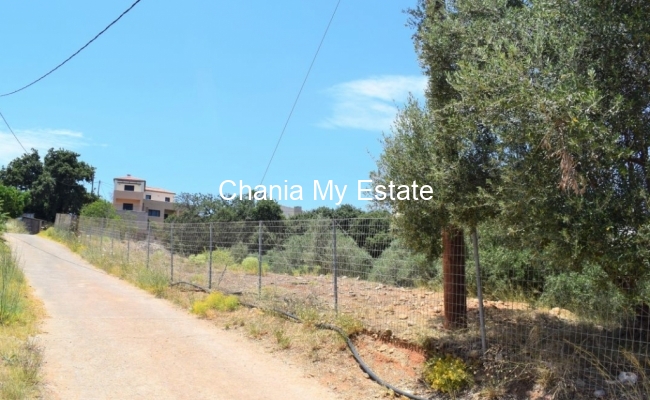 Plot to invest, with sea view in Nea Kydonia, Chania