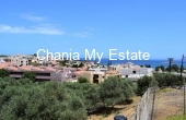 Plot to invest, with sea view in Nea Kydonia, Chania