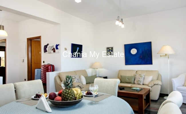 Living Room - Hotel for sale in Nea Kydonia, Chania Crete Greece