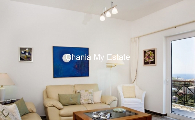 Living Room - Hotel for sale in Nea Kydonia, Chania Crete Greece