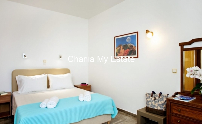 Bedroom - Hotel for sale in Nea Kydonia, Chania Crete Greece