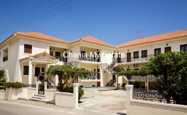 Hotel's view - Hotel for sale in Nea Kydonia, Chania Crete Greece