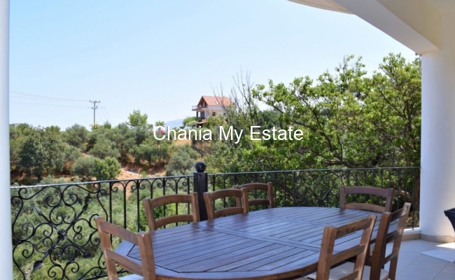 Veranda - Luxury house for sale in Nea Kydonia Chania Crete Greece