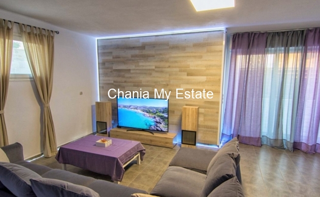 Living Room - Apartment for rent in Akrotiri, Chania Crete