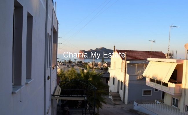 Side view - Detached house for sale in Agia Marina Chania Crete