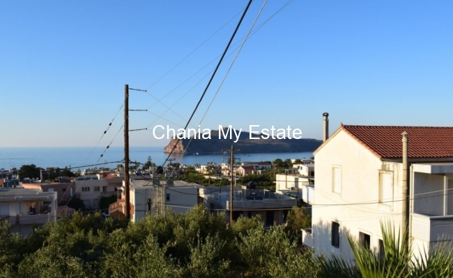 Sea view - Detached house for sale in Agia Marina Chania Crete