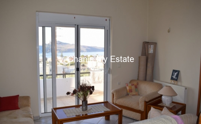 Living room - Detached house for sale in Agia Marina Chania Crete