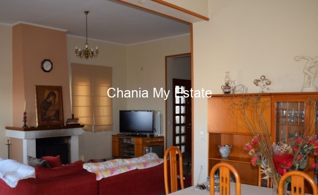 Living room - Detached house for sale in Agia Marina Chania Crete