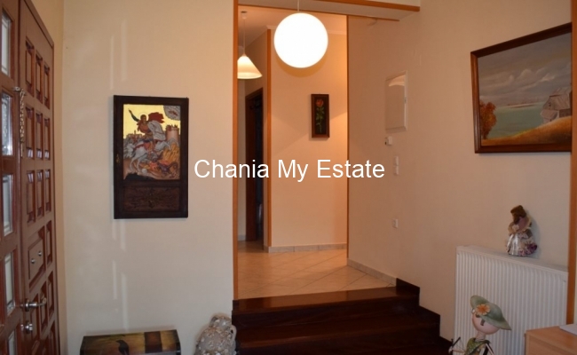 Hall - Detached house for sale in Agia Marina Chania Crete