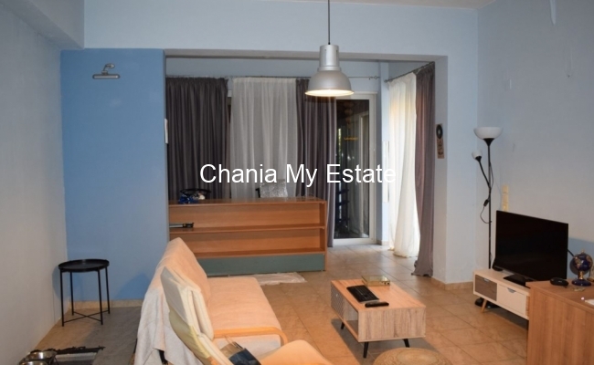 Ground floor living room - Detached house for sale in Agia Marina Chania Crete