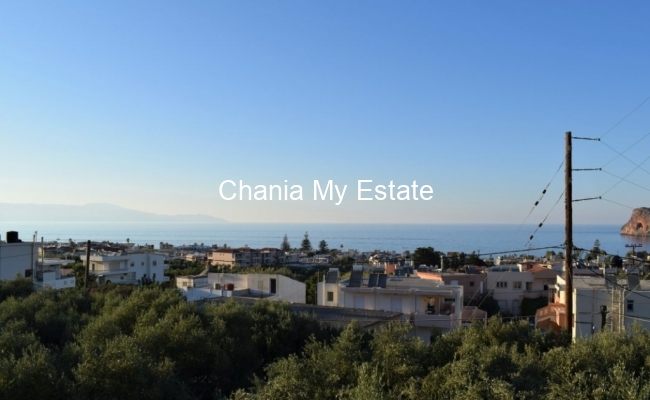 Sea view - Detached house for sale in Agia Marina Chania Crete