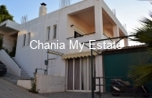 House front view - Detached house for sale in Agia Marina Chania Crete