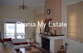 Fireplace - Detached house for sale in Agia Marina Chania Crete