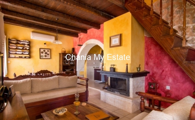 Red Villa Living Room