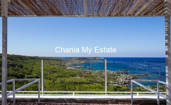 Veranda overlooking sea view