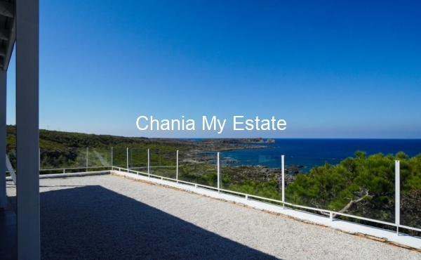 Veranda overlooking sea view